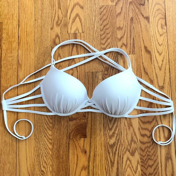 Shade & Shore Other - Shade&Shore Strappy Cross Back Push-Up Bikini Top